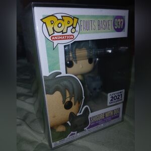 Funko Pop! Animation Shigure with Dog - Gray and Black
